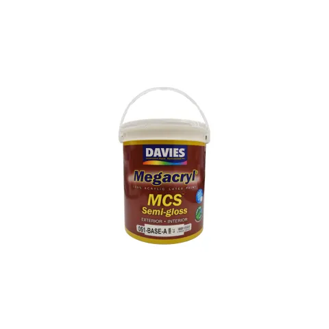 DAVIES PAINT DV051A SG WHITE WATERBASE MEGACRYL