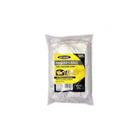KING ORIGIN RAGS DY04-8905 WHITE COTTON ACCESSORIES FOR PAINTERS