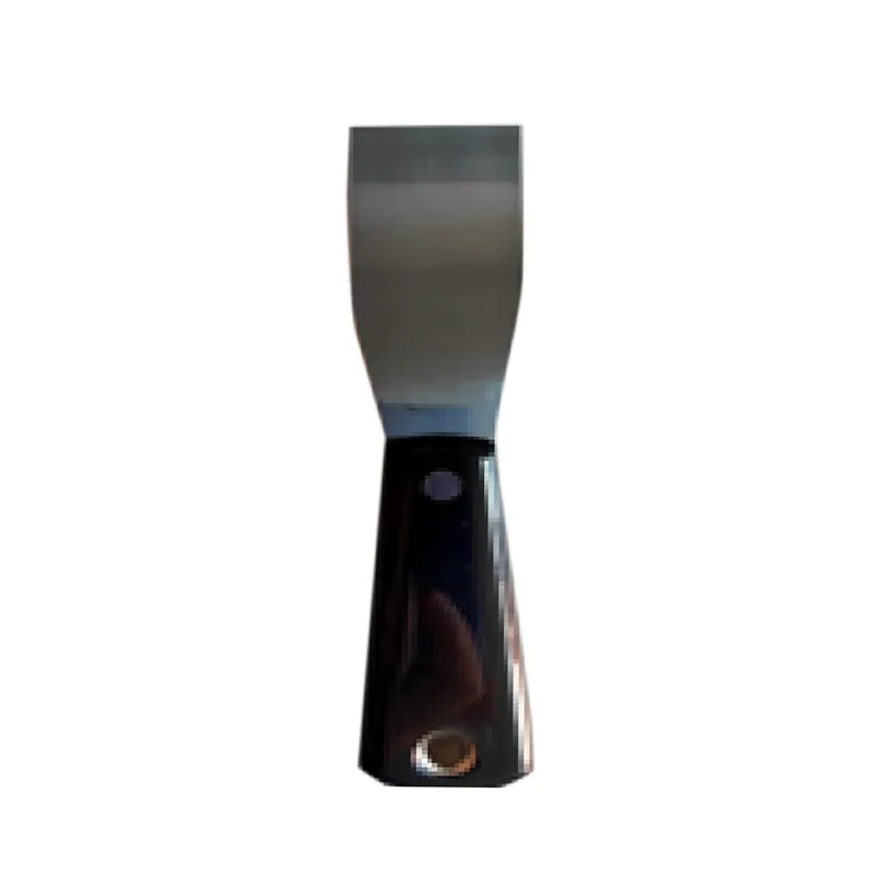 TACOMA PUTTY KNIFE 6503 BLACK PLASTIC，STEEL WALL SCRAPER FLEX NYLON HANDLE