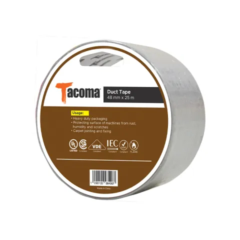 TACOMA DUCT TAPE DTY-0923S SILVER CLOTH