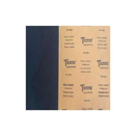 TACOMA SANDPAPER SPTZ0324-#180 BLACK KRAFT PAPER WATERPROOF