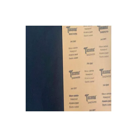 TACOMA SANDPAPER SPTZ0324-#240 BLACK KRAFT PAPER WATERPROOF