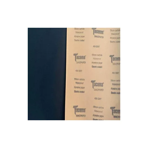 TACOMA SANDPAPER SPTZ0324-#400 BLACK KRAFT PAPER WATERPROOF