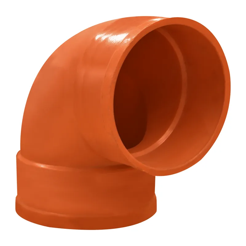 EMERALD PIPE ACCESSORIES ORANGE PVC SANITARY FITTINGS ELBOW