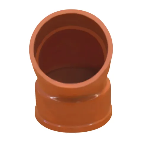 EMERALD PIPE ACCESSORIES ORANGE PVC SANITARY FITTINGS ELBOW