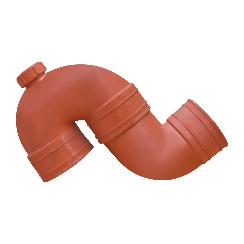 P-PIPE ACCS EMERALD P-TRAP W/ PLUG PVC 4''