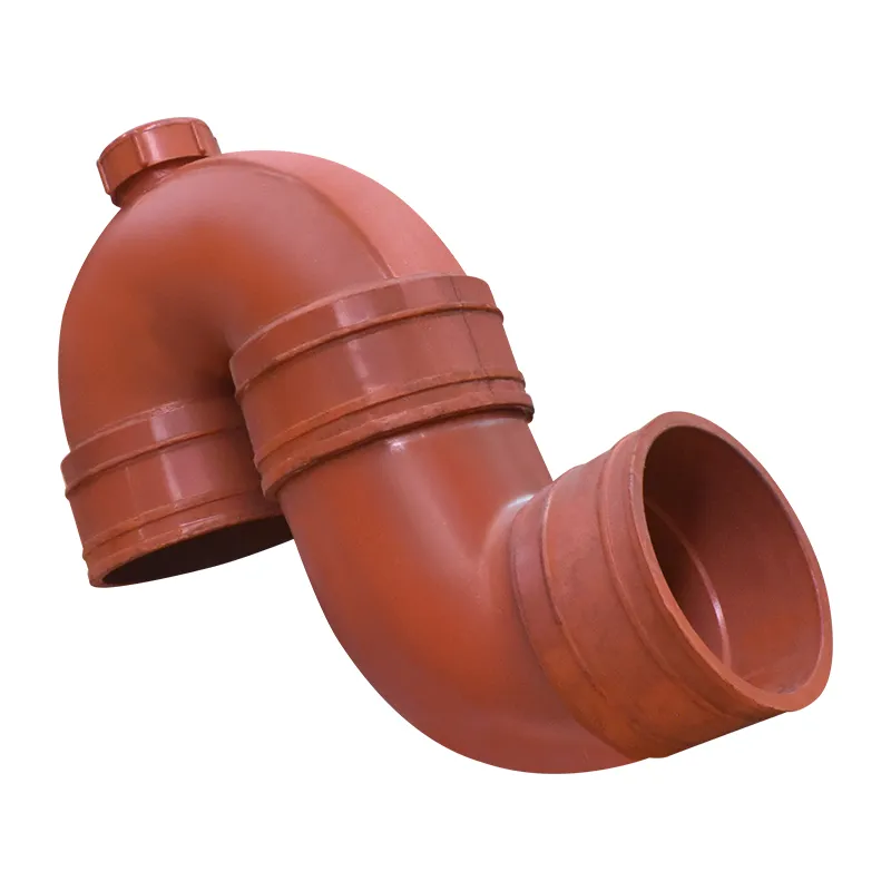 P-PIPE ACCS EMERALD P-TRAP W/ PLUG PVC 4''