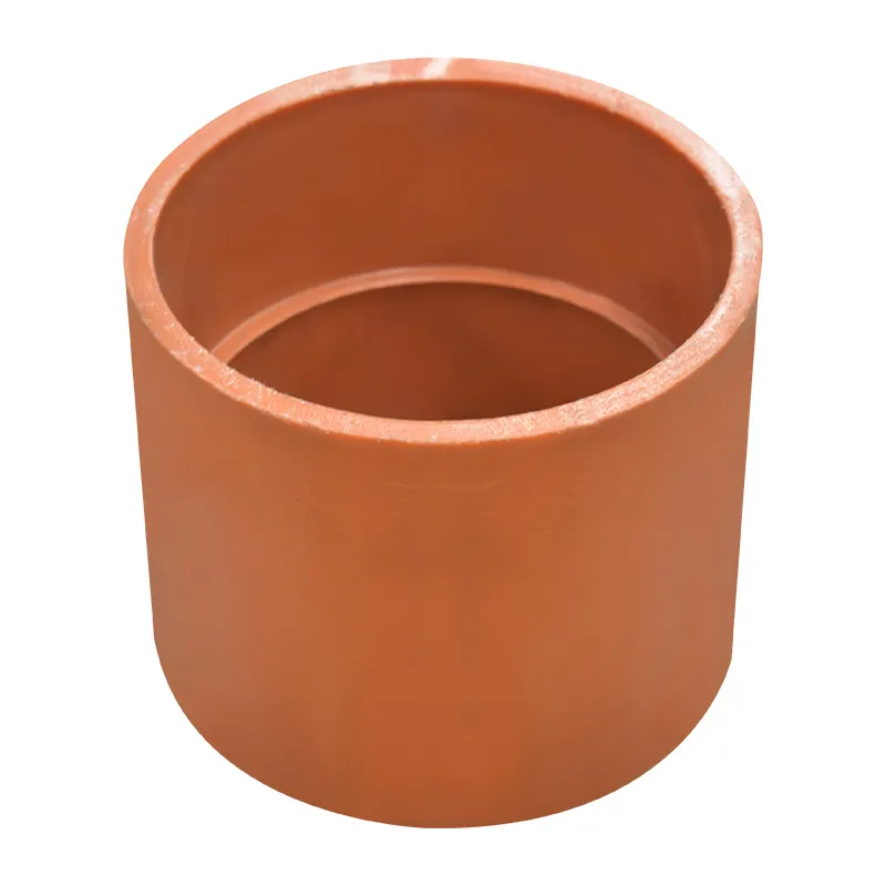 EMERALD PIPE ACCESSORIES ORANGE PVC SANITARY FITTINGS COUPLING