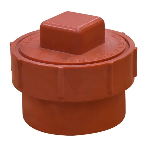 EMERALD PIPE ACCESSORIES ORANGE PVC SANITARY FITTINGS CLEAN-OUT