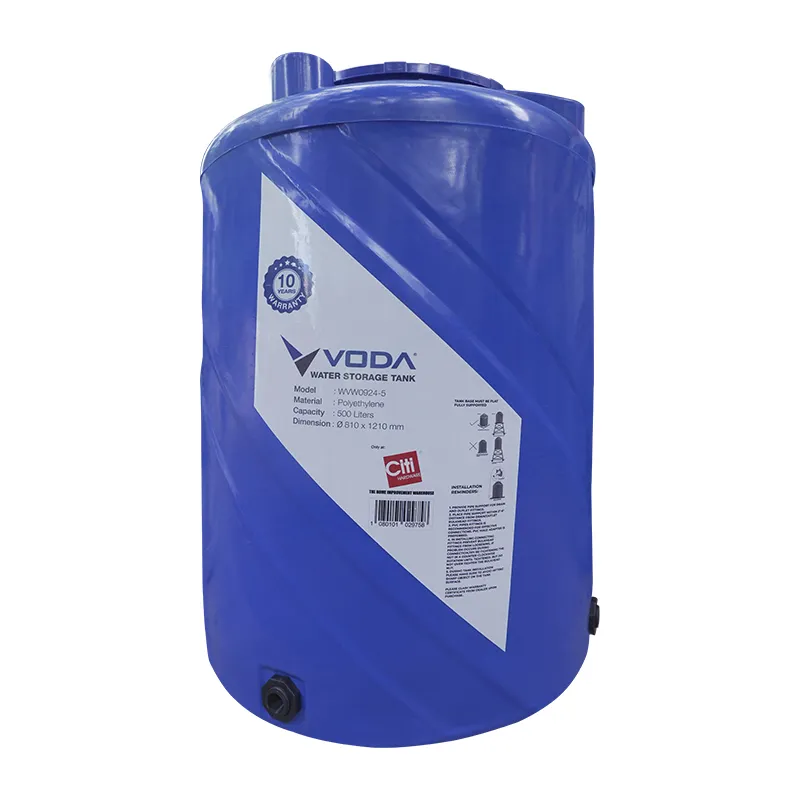 WATER TANK VODA WVW0924-5 PE 500L BLUE