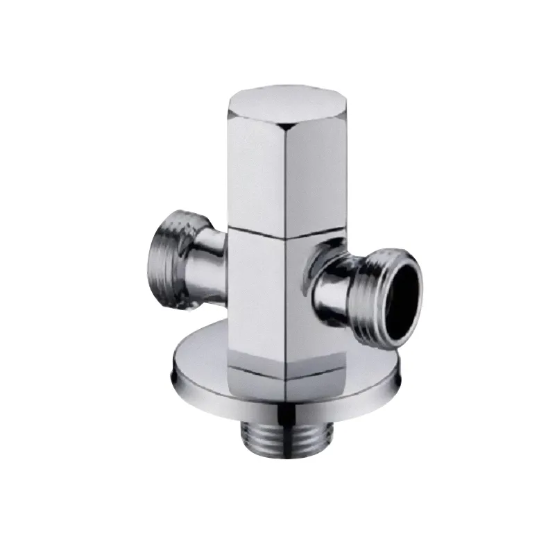 ANGLE VALVE LA FONZA 3-WAY BRASS (BLISTER)