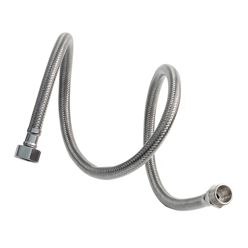 LA FONZA FLEXIBLE HOSE 810277H STEEL SS201 BRAIDED