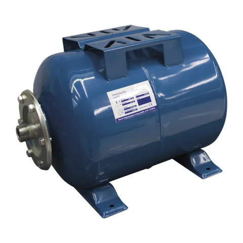 AQUASTRONG PRESSURE TANK 60CTT1 BLUE BRASS PRESSURE HORIZONTAL