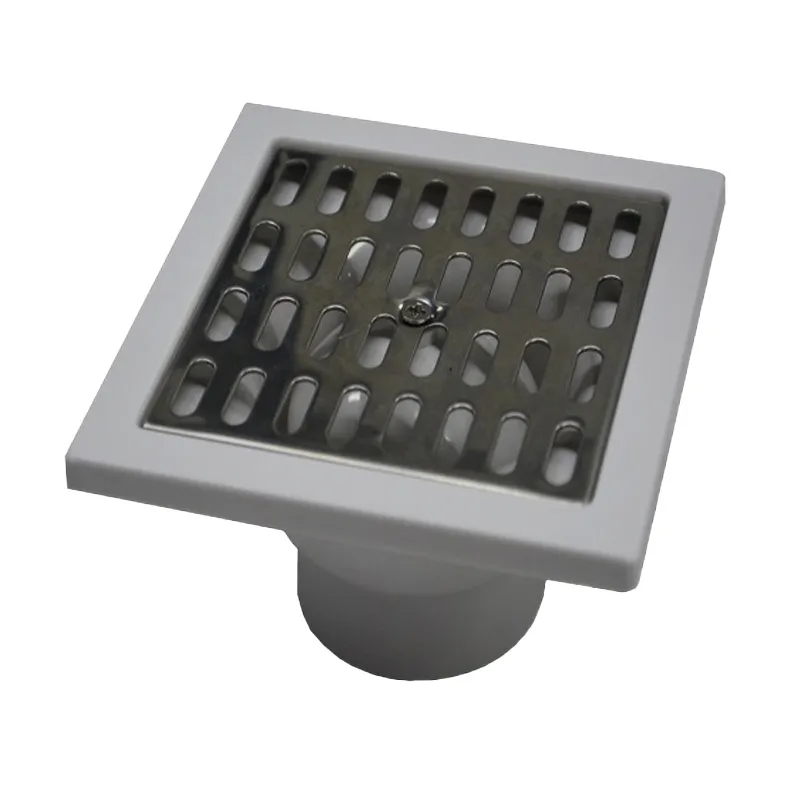 FLOOR DRAIN LA FONZA SW-FD-ST W/STAINLESS GRILL