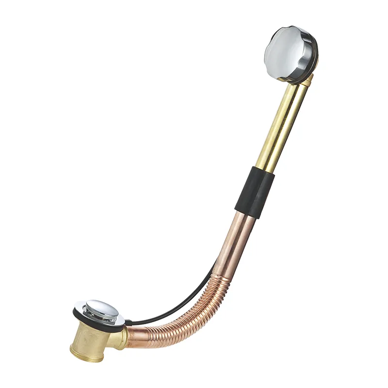 LA FONZA BATHTUB DRAINER A200S BRASS BRASS