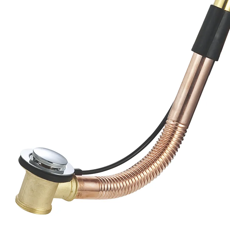 LA FONZA BATHTUB DRAINER A200S BRASS BRASS