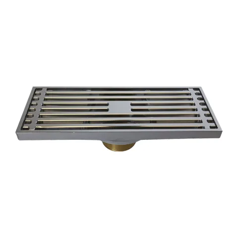 LA FONZA WASTE AND OVERFLOW AD0011-20 POLISHED SS BRASS FLOOR SQUARE