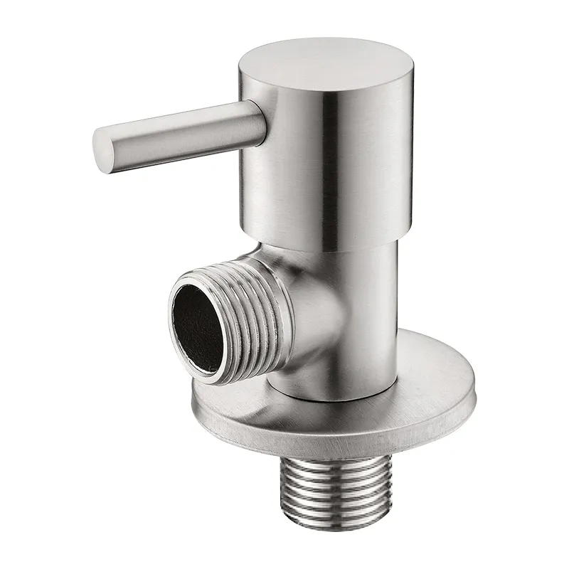 LA FONZA ANGLE VALVE AGLFS921-0004-1 CHROME SS304 WALL MOUNTED 2-WAY