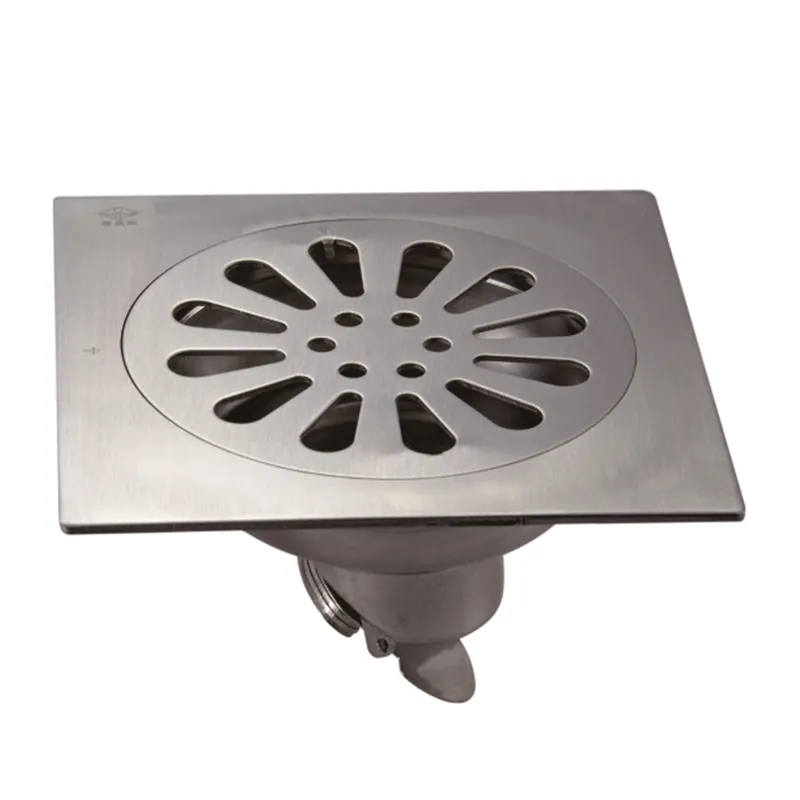 LA FONZA FLOOR DRAIN FLS0124-A93 BRUSHED SUS201 STANDARD SQUARE