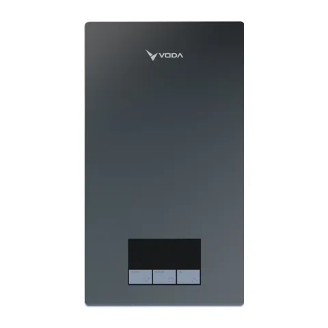 VODA WATER HEATER ATLAS WVJ0824-RC70 GRAY Glass & ABS 7W TOUCH KEY RECTANGLE
