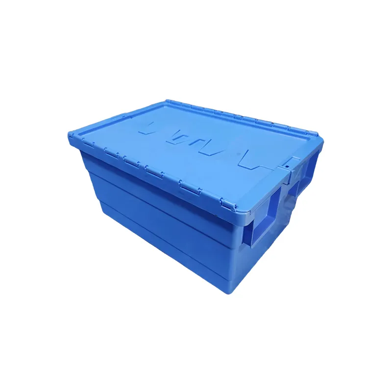 BLUE CRATE NESTABLE & STOCKABLE PLASTIC