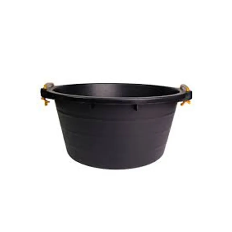 BANYERA BLACK PLASTIC ROUND
