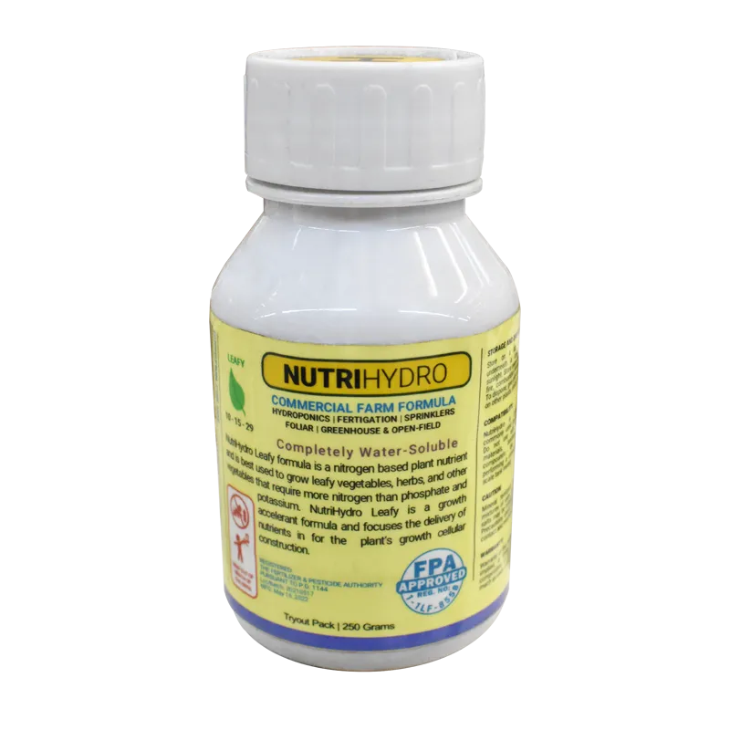 NUTRIHYDRO FERTILIZER CFF LEAFY WHITE SEEDS POWDER