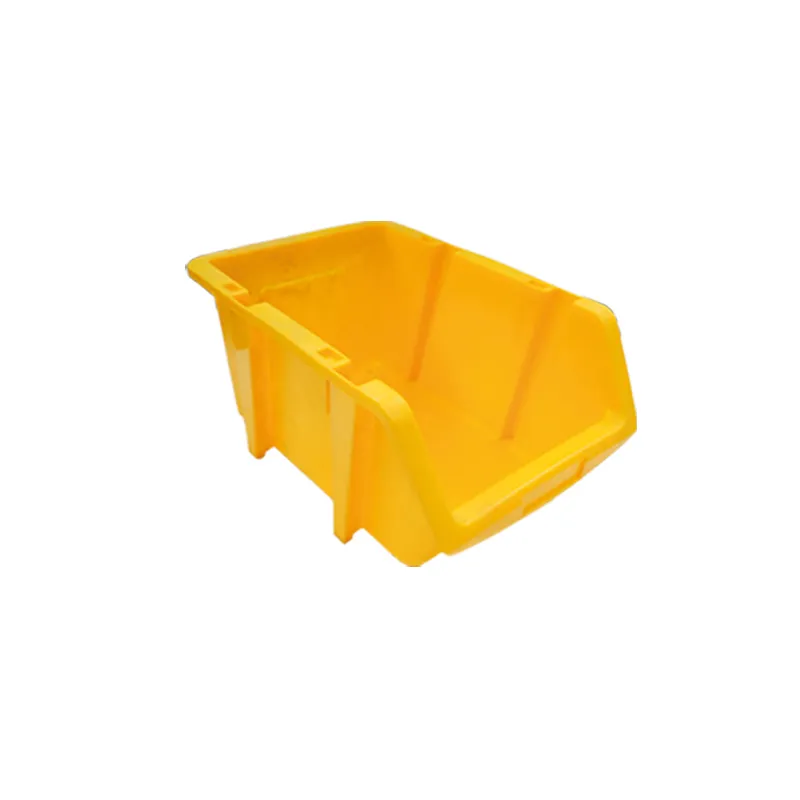 PLASTMANN BIN BOX PBOX MINI SN YELLOW HDPE STACKABLE/NESTABLE, HEAVY DUTY MINI