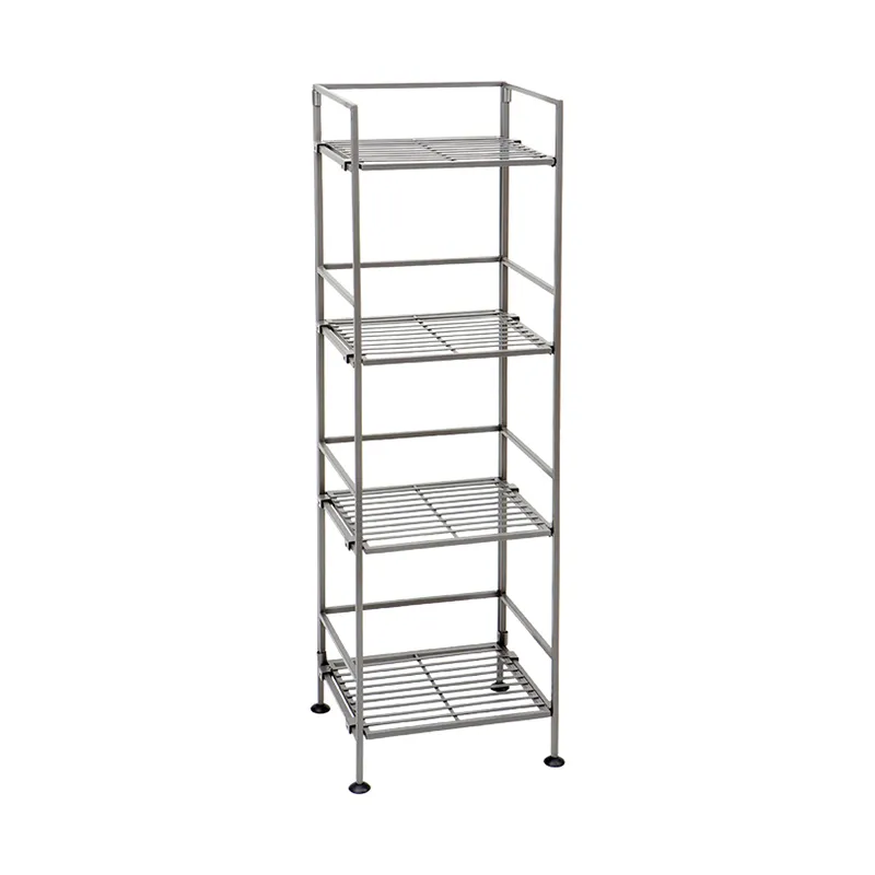 SEVILLE RACK SHE04125 GREY WROUGHT IRON RACK 4 TIER