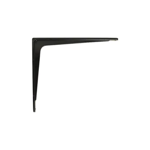 STACK SHELF BRACKET SB-36 BLACK ALUMINUM ORGANIZER L-TYPE