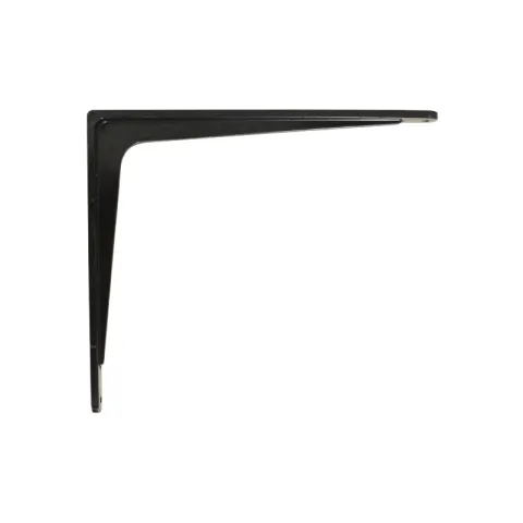 STACK SHELF BRACKET SB-36 BLACK ALUMINUM ORGANIZER L-TYPE