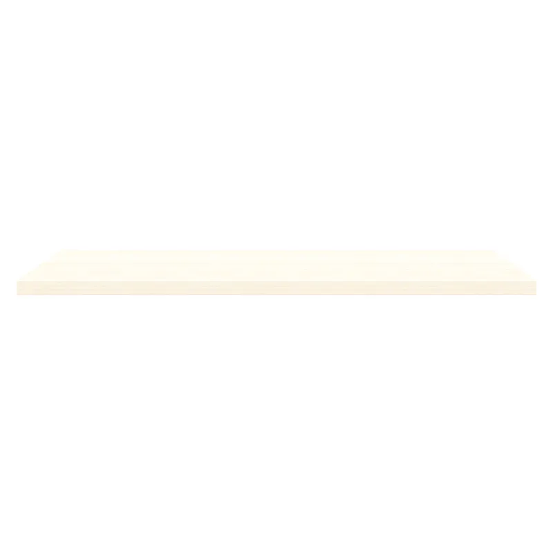 STACK SHELF BOARD A902A WHITE LAMINATED WOOD BOARD RECTANGLE