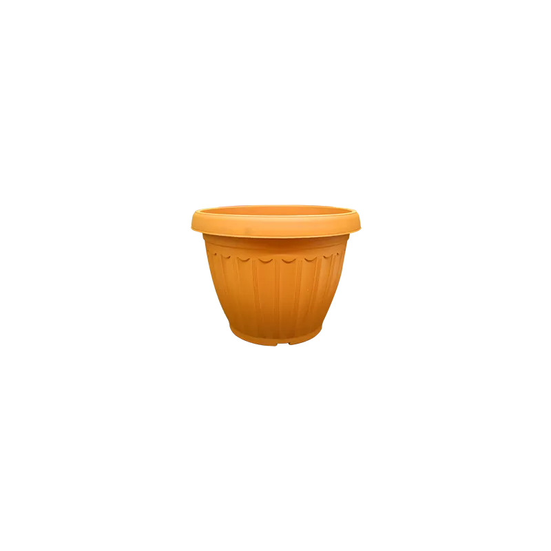 RYKER POT KD2000 BROWN PVC DECORATIVE ROUND
