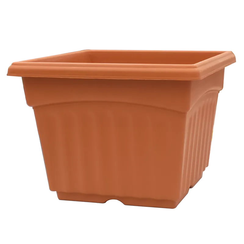 RYKER POT KD4004 TERRACOTTA PVC DECORATIVE ROUND