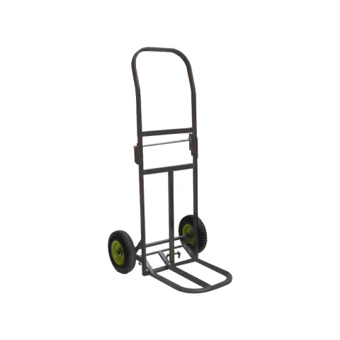 TOPLIFT HAND TROLLEY HT1830/HT1831 BLACK ALUMINUM HAND TROLLEY FOLDABLE HAND TRUCK