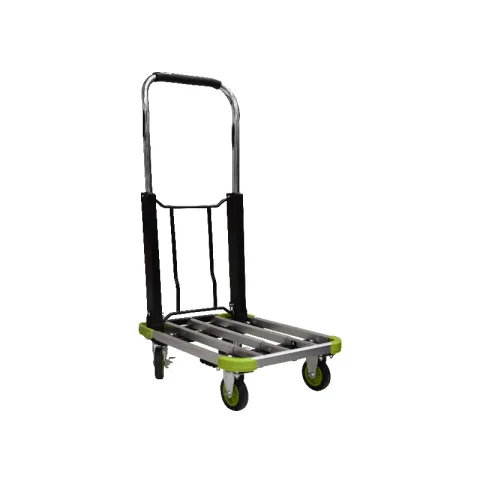 TOPLIFT HAND TROLLEY HT1830/HT1831 GREY ALUMINUM HAND TROLLEY FLATFORM HAND TRUCK