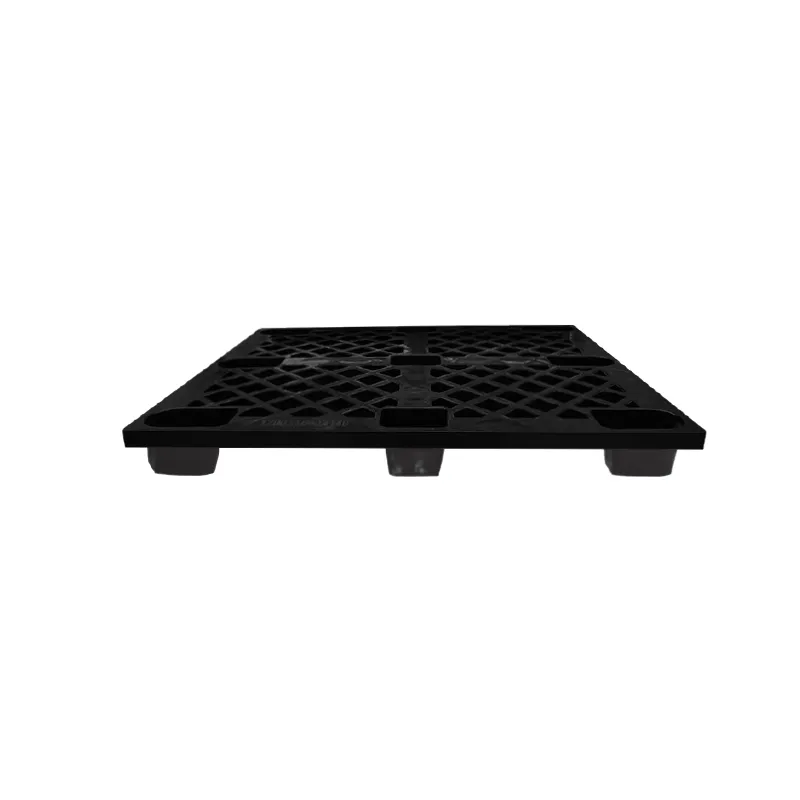 STACK PALLET PSY0120-YY-1210JW BLACK PLASTIC PALLET NESTABLE TYPE