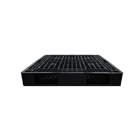 STACK PALLET PSY0120-YY-1210WC BLACK PLASTIC PALLET GRIND TYPE