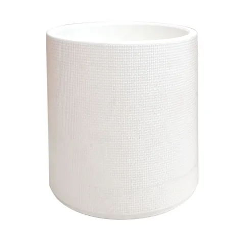 RYKER POT PRK0920-KD9975NW WHITE PVC DECORATIVE ROUND