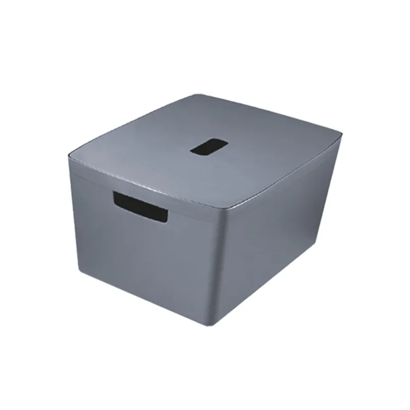 INABOX STORAGE BOX CITIN1028GR GREY PLASTIC STORAGE BOX WITH LID GREY