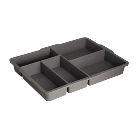 INABOX TRAY CITIN44200GR GREY PLASTIC TRAY LARGE TRAY
