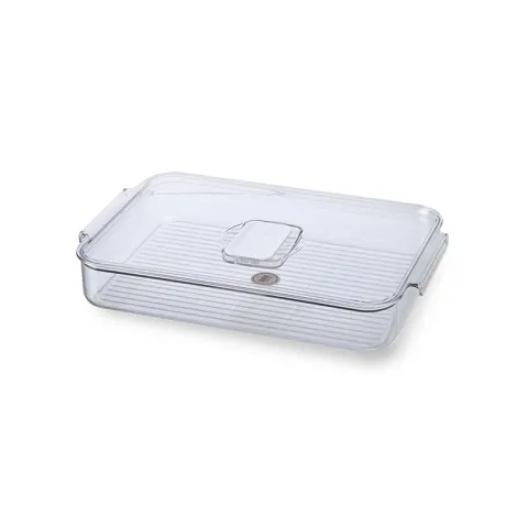 INABOX FRIDGE BOX BT062A CLEAR PLASTIC FRIDGE BOX SHORT WIDE CLEAR