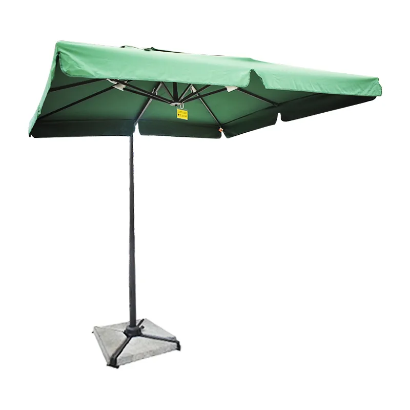 RYKER UMBRELLA URM0621-DC-UM-103-S2G GREEN ALUMINUM FOLDING SQUARE