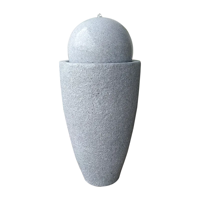 RYKER FOUNTAIN FRG0821-G88-F34-MB11 MARBLE BLACK POLYRESIN