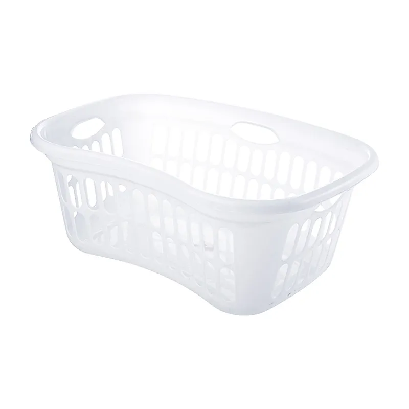 STACK LAUNDRY BASKET CITI-VD010 WHITE PP STORAGE 46.5L
