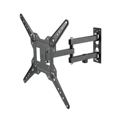 STACK TV BRACKET TSL0422-LPA68-443 BLACK STEEL FULL MOTION WALL MOUNT