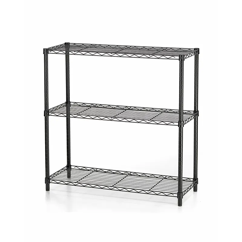 STACK RACK RS922-3LB MATTE BLACK METAL TUBE 3 LAYERS