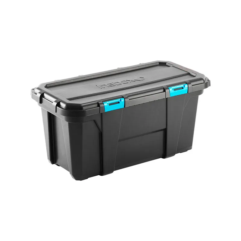 INABOX STORAGE BOX CITI-YG21265L BLACK PC HEAVY DUTY 65L