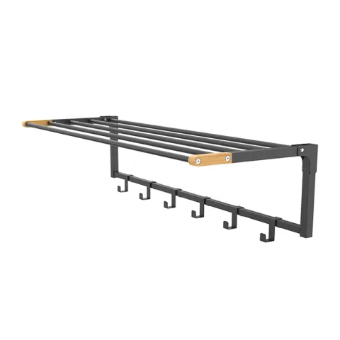 STACK CLOTHES DRYER CHWS1023-DY681 BLACK STEEL W/POWDER COATING WALL MOUNTED KNOCK DOWN CRATE