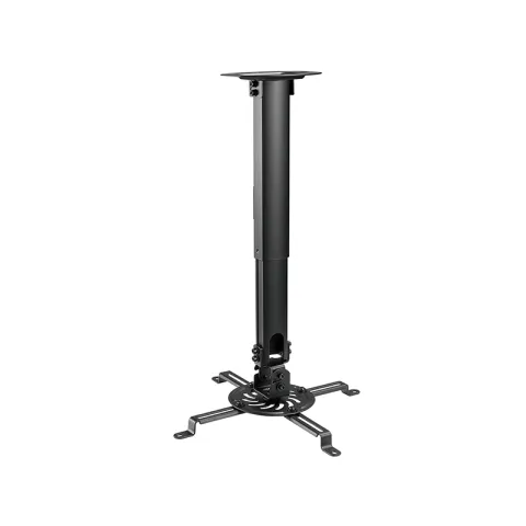STACK TV BRACKET TS1223-PRB-18S BLACK ALUMINUM + PLASTIC CEILING MOUNT PROJECTOR STAND 26-60